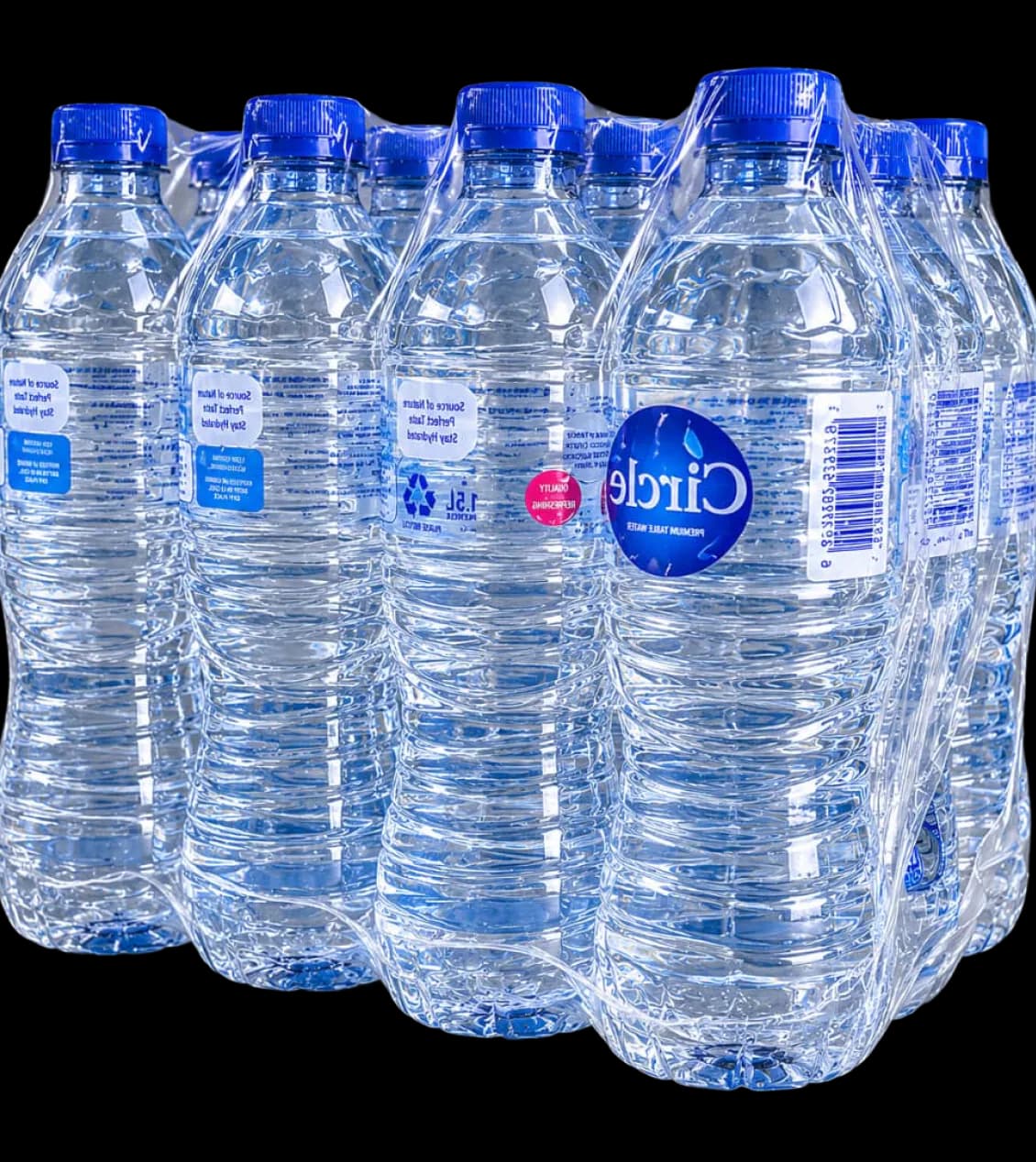 CircleFlux bottled water pack